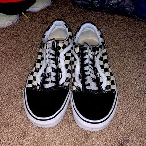 ✨PRIMARY CHECK OLD SKOOL VANS✨